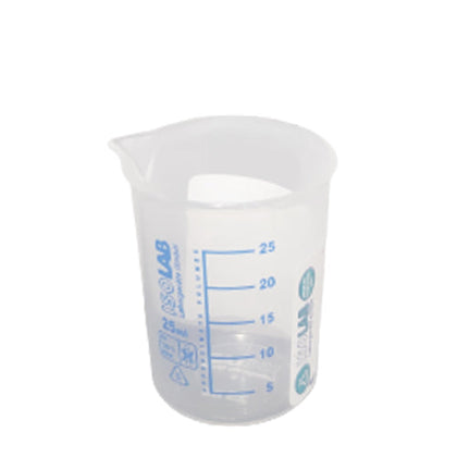Beherglas Plastik Beher 25 ml