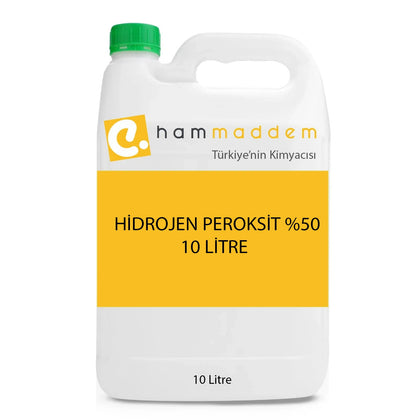 Hidrojen Peroksit Perhidrol %50 10 Litre