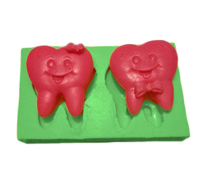 Mutlu Dişle rSilikon Kokulu Taş Ve Sabun Kalıbı DK-257