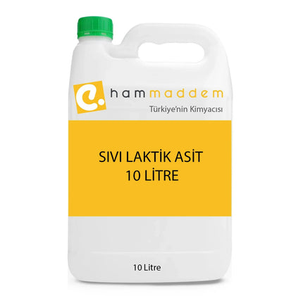 Sıvı Laktik Asit %80 E270 10 Litre