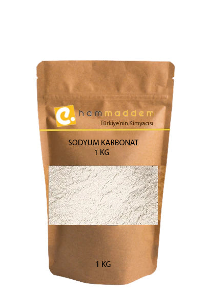 Sodyum Karbonat Toz - Çamaşır Sodası 1 Kg