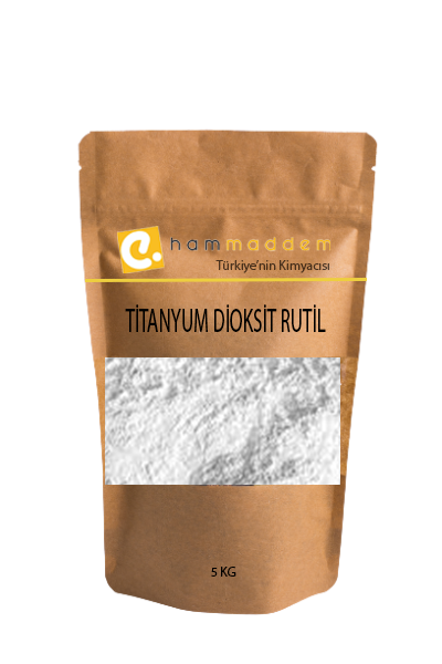Titanyum Dioksit Rutil 5 Kg