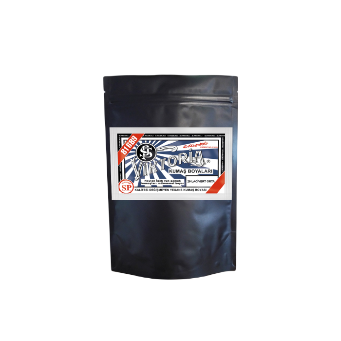 29 Lacivert Orta Renk Kumaş Boyası Viktoria 1 Kg