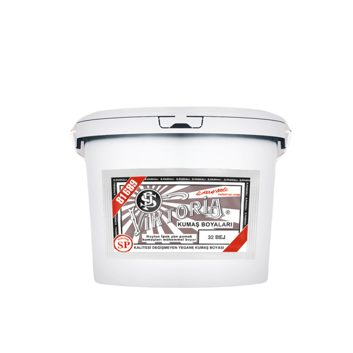 32 Bej Renk Kumaş Boyası Viktoria 5 Kg