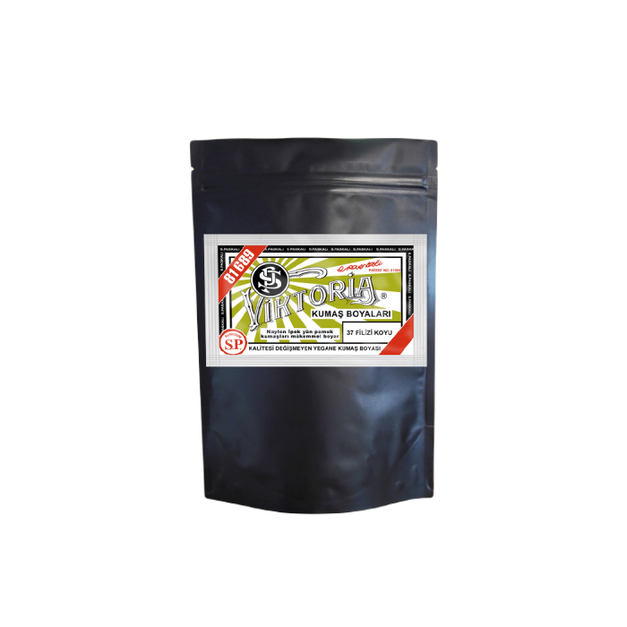 37 Filizi Koyu Renk Kumaş Boyası Viktoria 1 Kg
