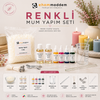 Renkli Mum Yapım Seti