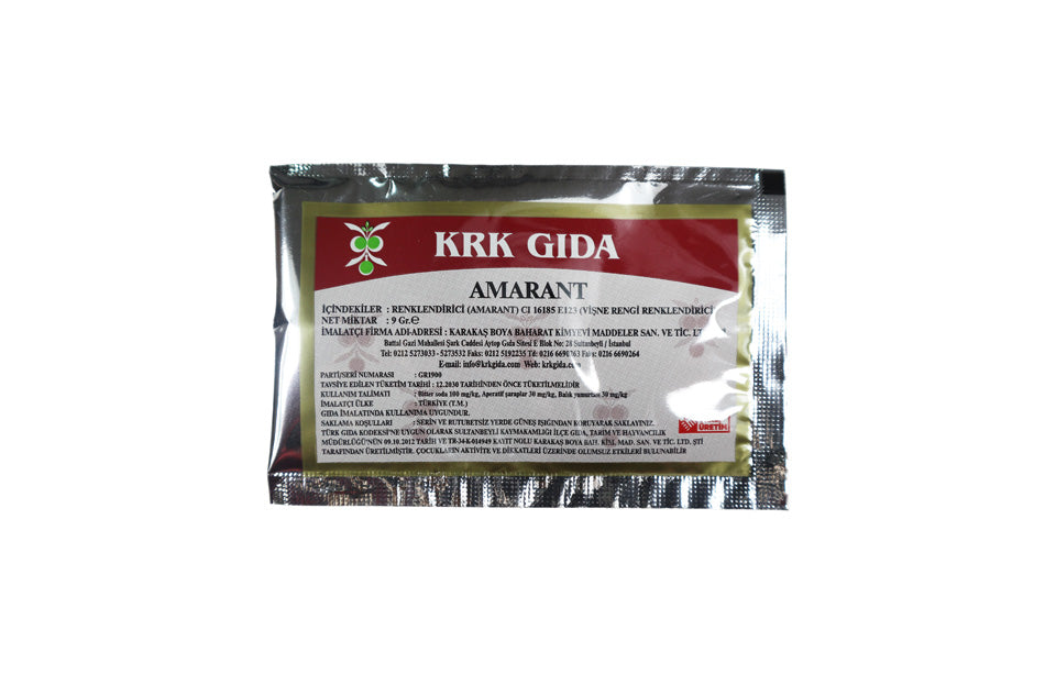 Amarant Vişne Gıda Boyası 9 Gr