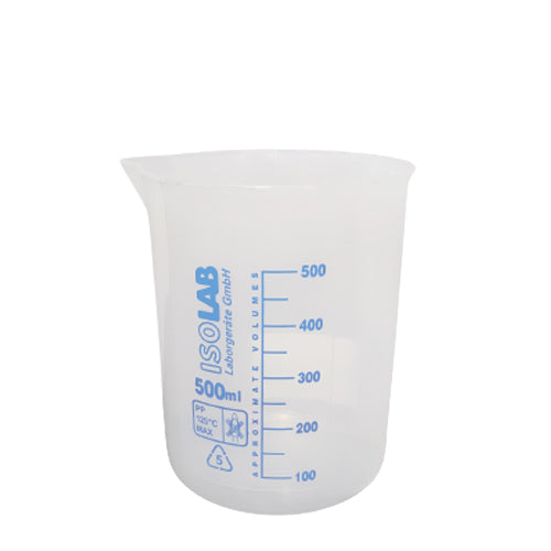 Beherglas Plastik Beher 500 ml