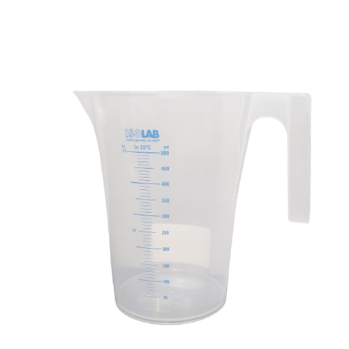 Beherglas Plastik Kulplu 500 ml