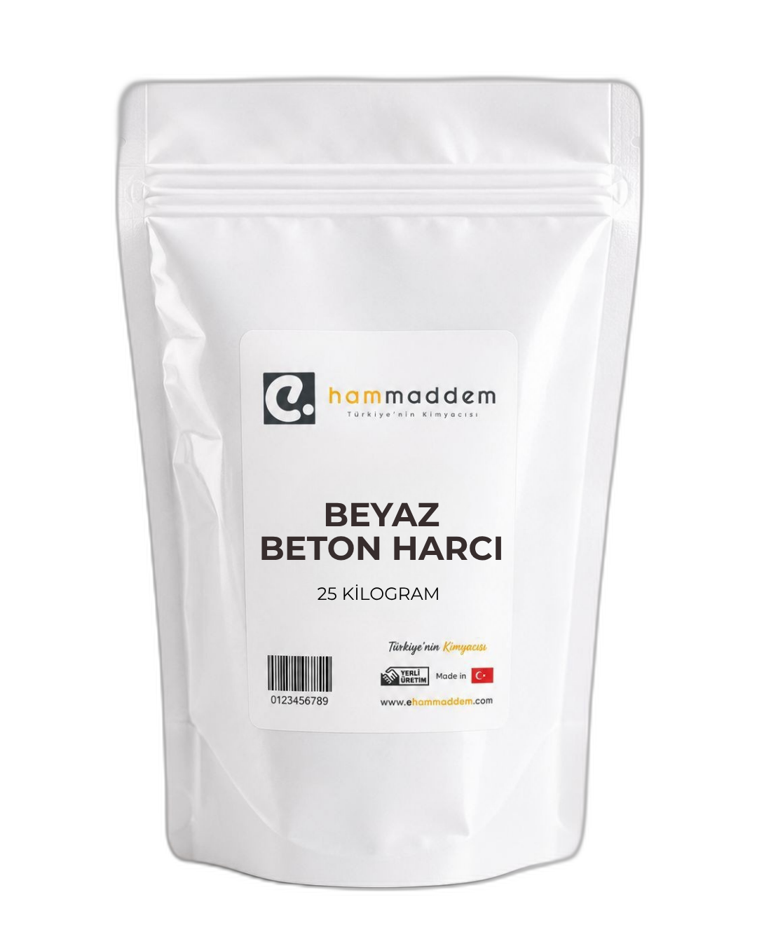 Beton Harcı Beyaz 25 Kg