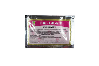 Carmosine Pembe Gıda Boyası 9 Gr