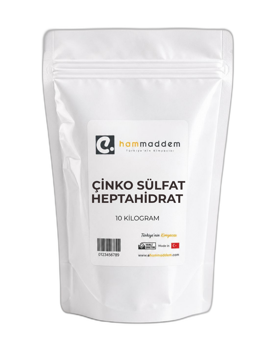 Çinko Sülfat Heptahidrat 10 Kg