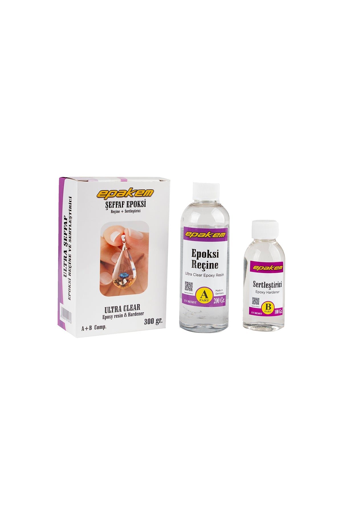 Epakem Epoksi Reçine 300 Gr