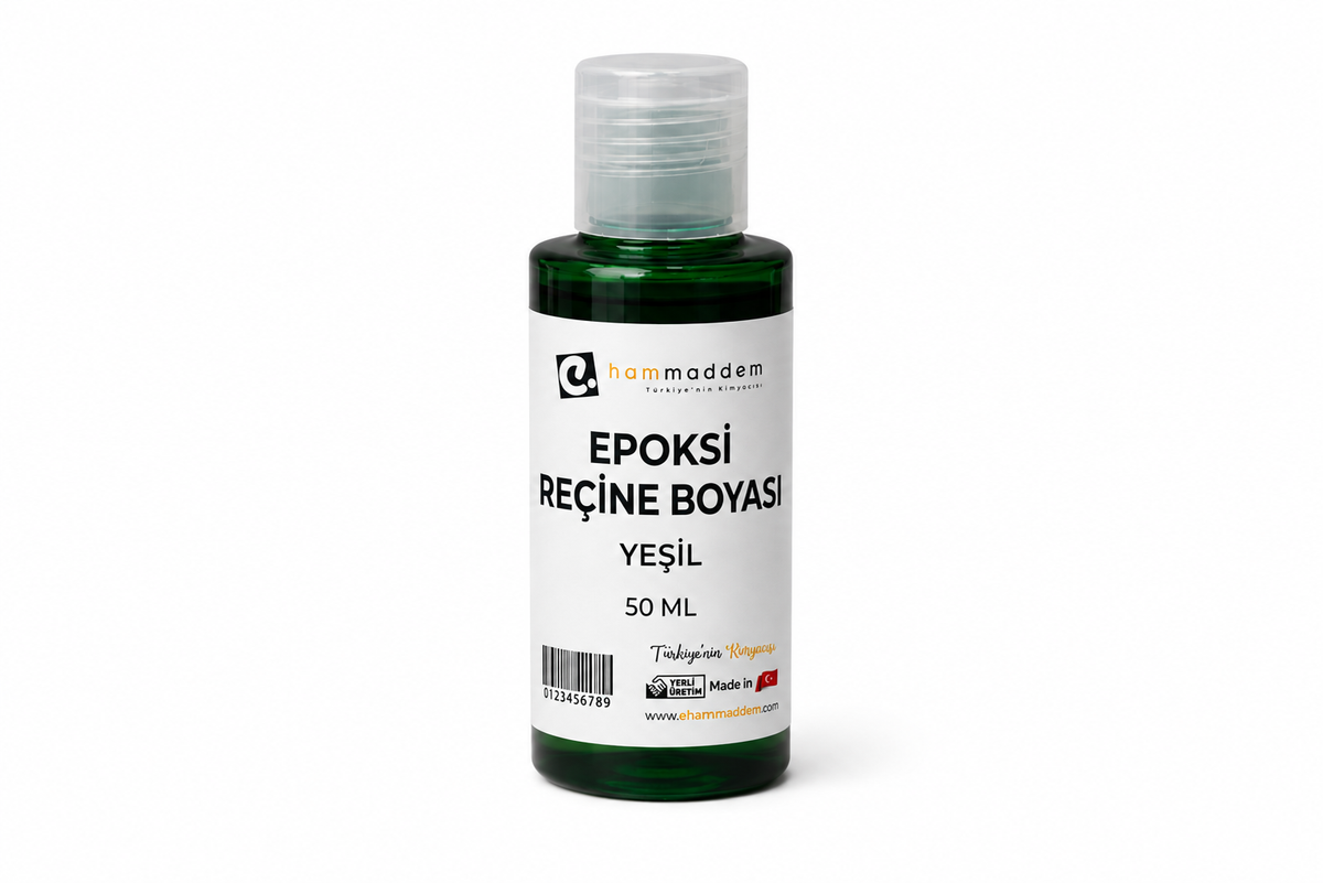 Epoksi Reçine Boya Yeşil 50 ml