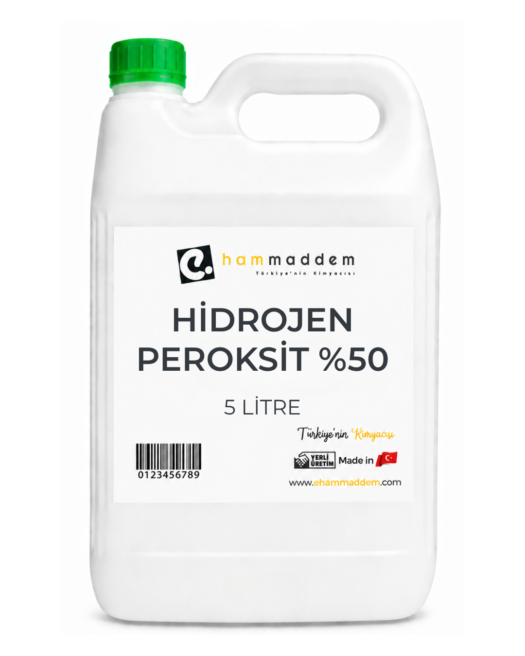 Hidrojen Peroksit Perhidrol %50 5 Kg