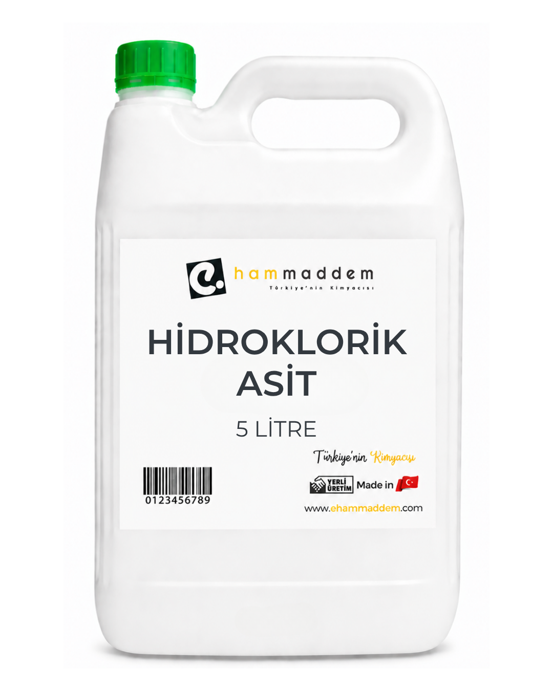 Hidroklorik Asit (Tuz Ruhu) 5 Kg