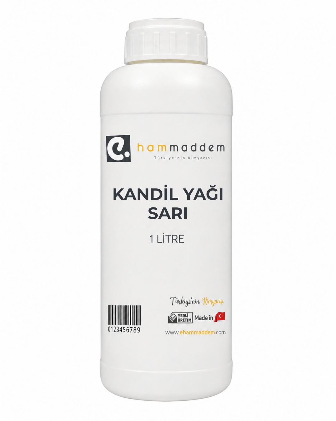 Kandil Yağı Sarı 1 Litre