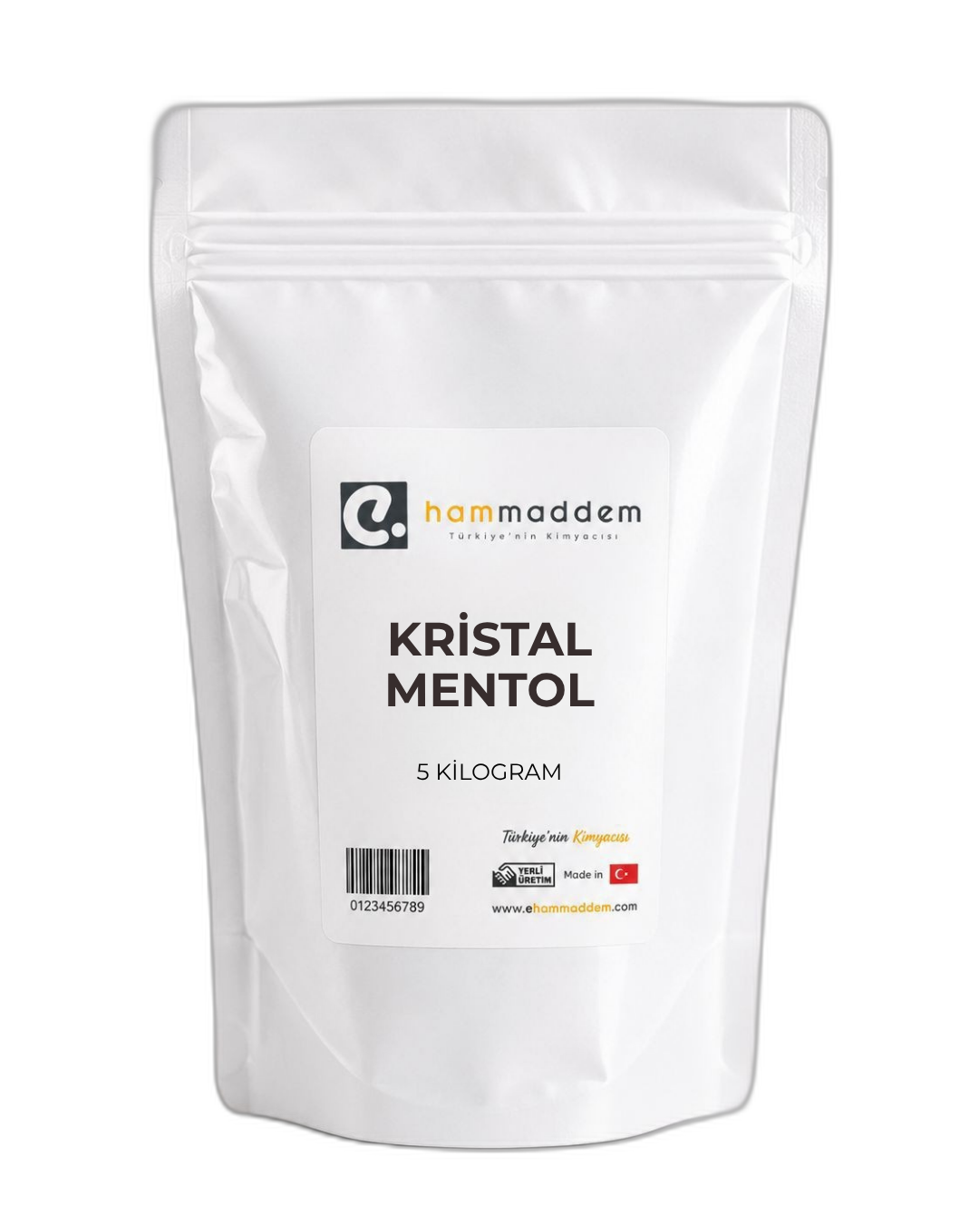 Kristal Mentol Menthol (Hamam Sauna) 5 Kg