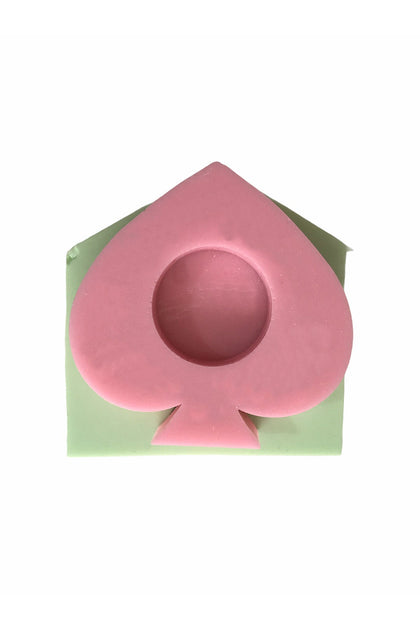 Maça Tealight Silikon Kalıp MU136