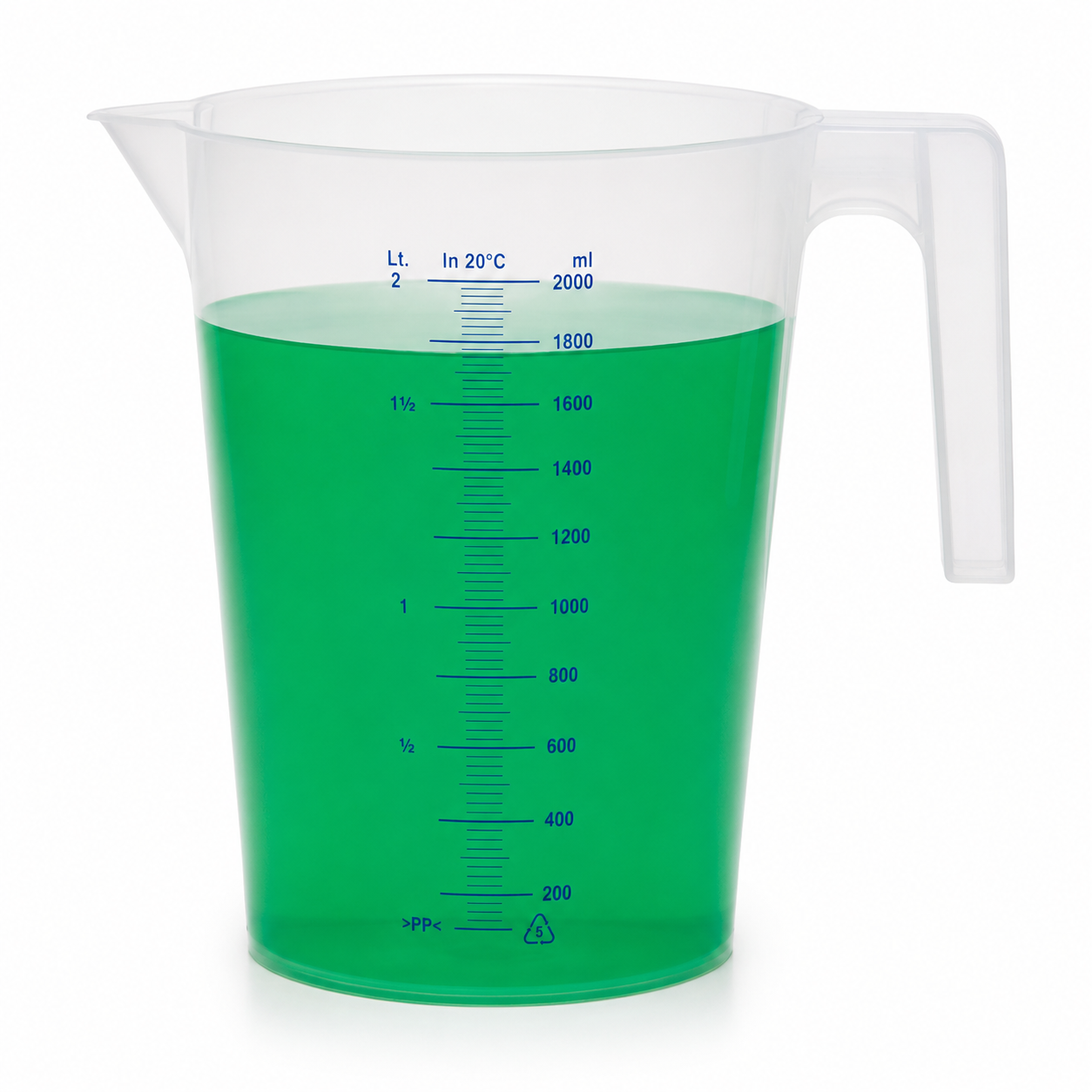 Plastik Beher - PP 2000 ML
