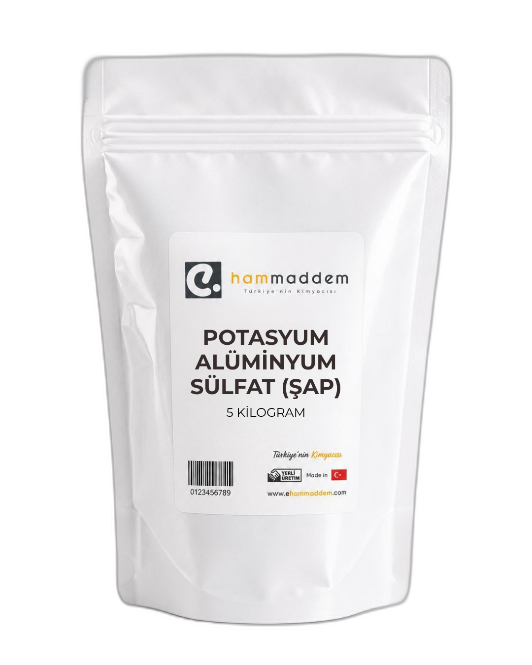 Potasyum Alüminyum Sülfat ( Şap ) 5 Kg