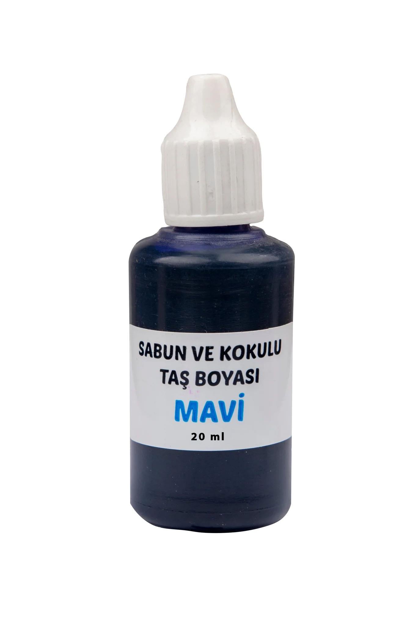 Sabun ve Kokulu Taş Boyası Mavi 20 ml