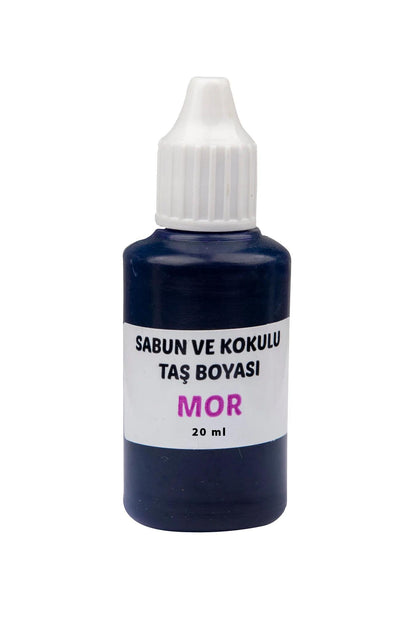 Sabun ve Kokulu Taş Boyası Mor 20 ml