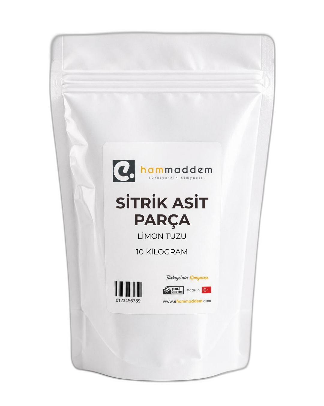 Limon Tuzu Sitrik Asit (Parça) 10 Kg