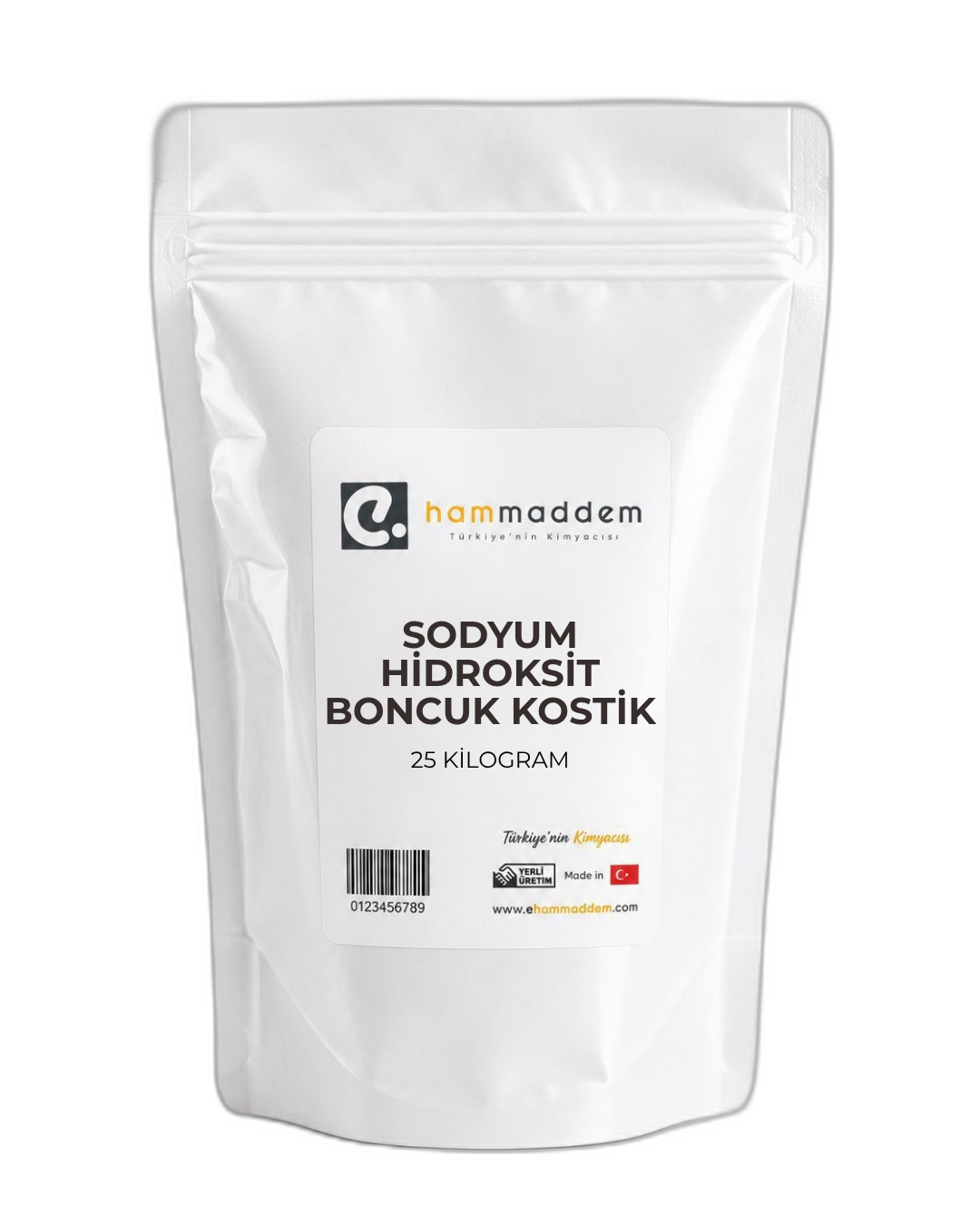 Sodyum Hidroksit Boncuk Kostik 25 Kg