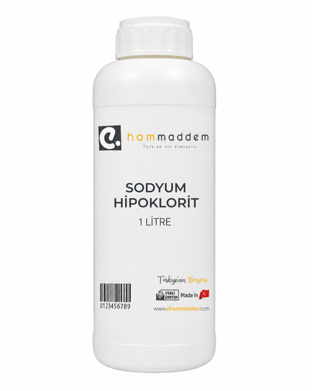 Sodyum Hipoklorit Saf Çamaşır Suyu 1 Litre