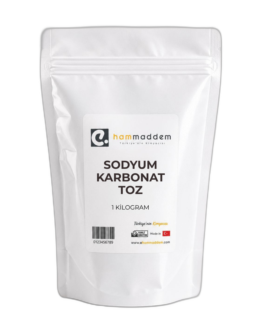 Sodyum Karbonat Toz - Çamaşır Sodası 1 Kg