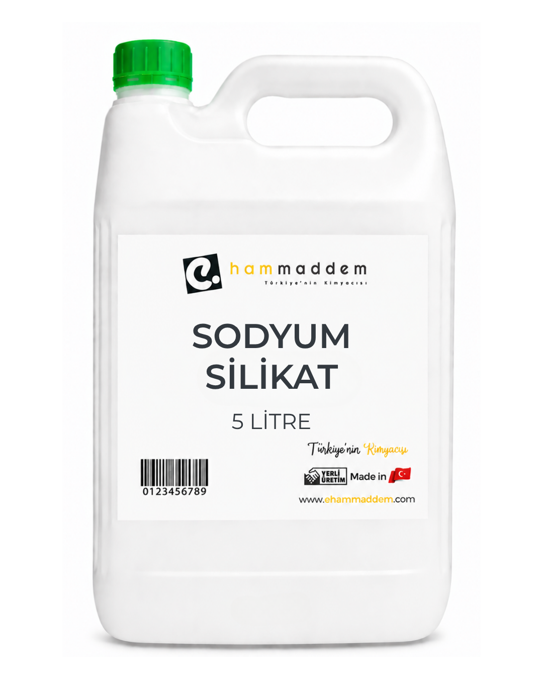 Sodyum Silikat - Cam Suyu - 5 Kg